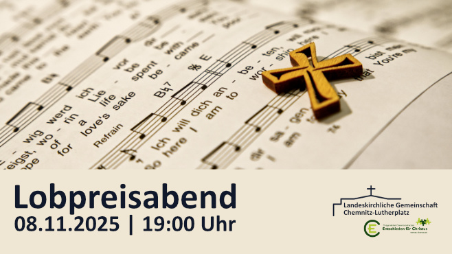 Lobpreisabend 08.11. 19:00 Uhr