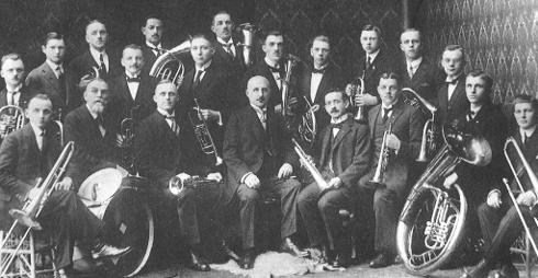 1926 - 25jähriges Jubiläum des Posaunenchors